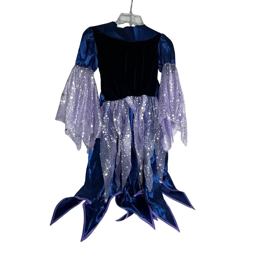Fairytale Witch Costume Dress with Hat‎ Halloween Cosplay - Party Outfit